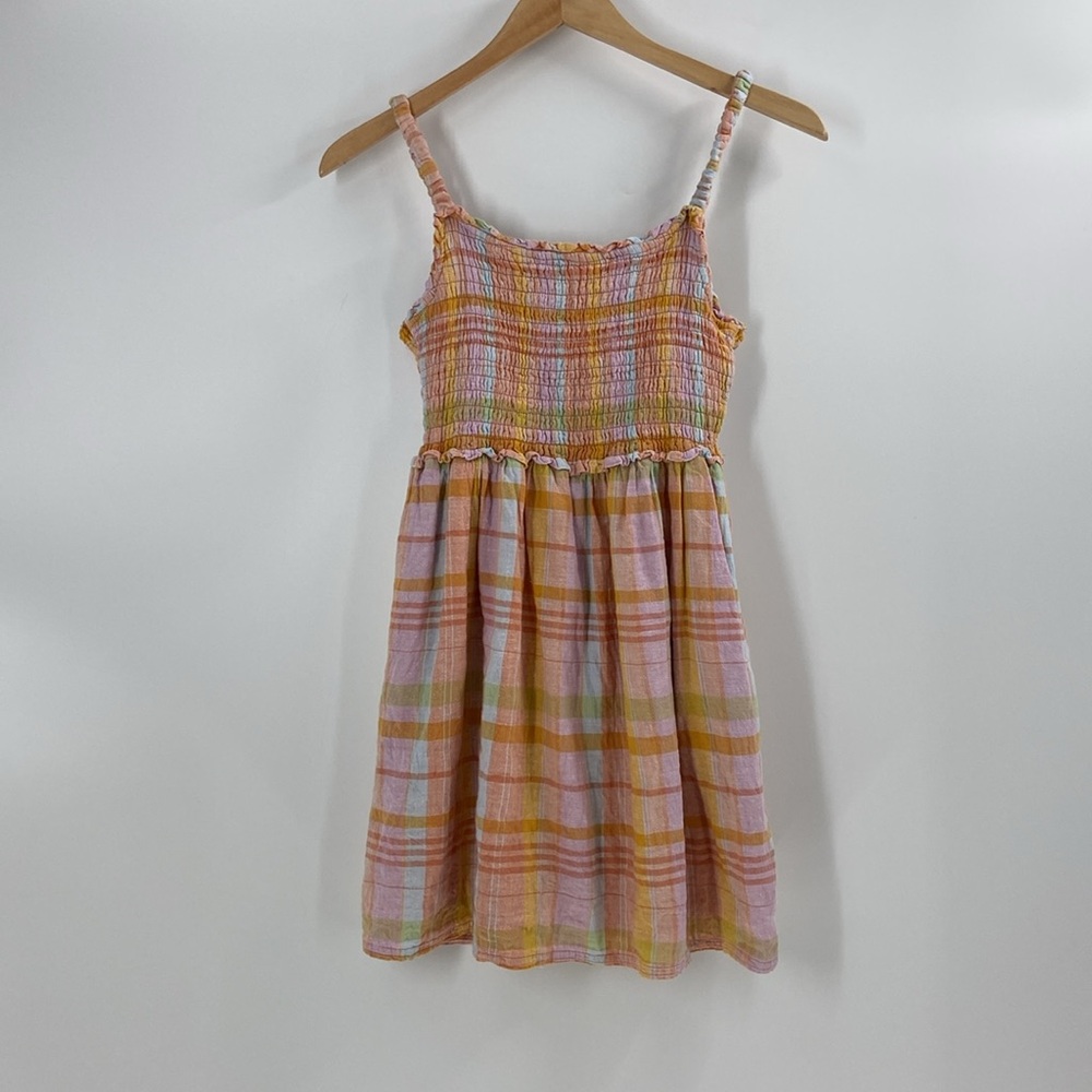 American Eagle Outfitters Multicolor Plaid Mini Dress